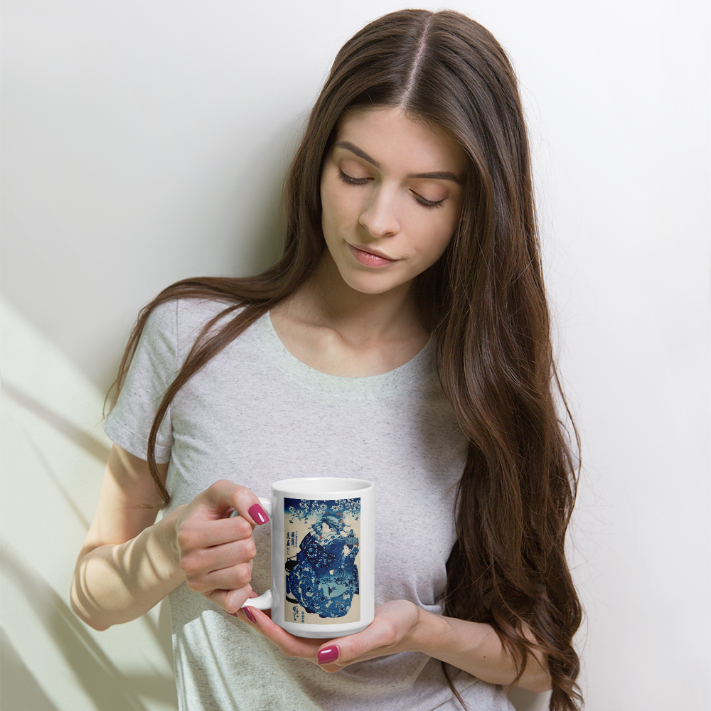 Japanese Beauty Mug | Ukiyo-e Art Coffee Mug | Japan Lover Gift