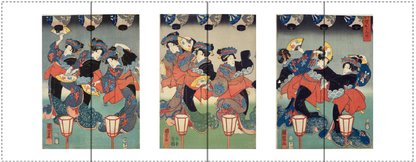 Festival Dance Mug | Japanese Art Coffee Mug | Japan Lover Gift