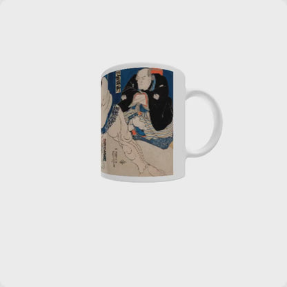 Sumo Wrestler Mug | Japanese Art Coffee Mug | Japan Lover Gift