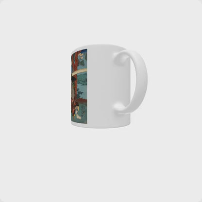 Mount Fuji Ukiyo-e Mug | Japanese Art Coffee Mug | Japan Lover Gift