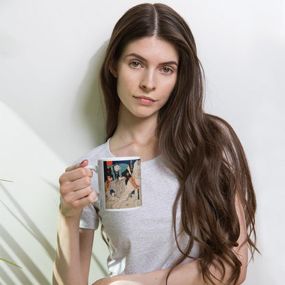 Sumo Wrestler Mug | Japanese Art Coffee Mug | Japan Lover Gift