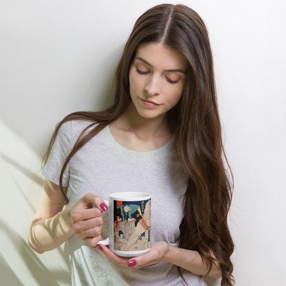 Sumo Wrestler Mug | Japanese Art Coffee Mug | Japan Lover Gift